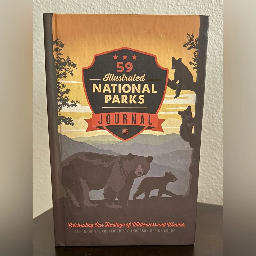 59 Illustrated National Parks Journal | Anderson Design Group Adventure Book